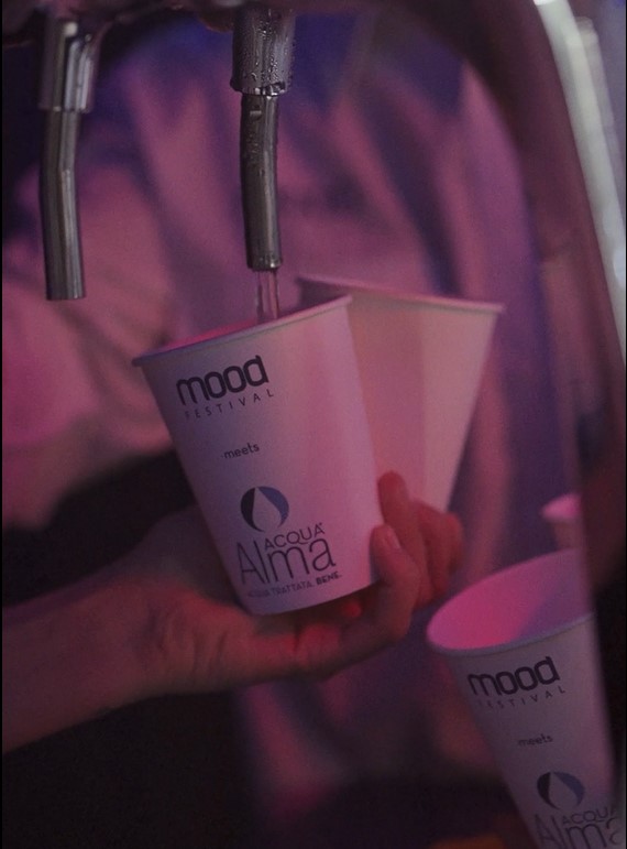 Acqua Alma sponsor al mood festival 2023